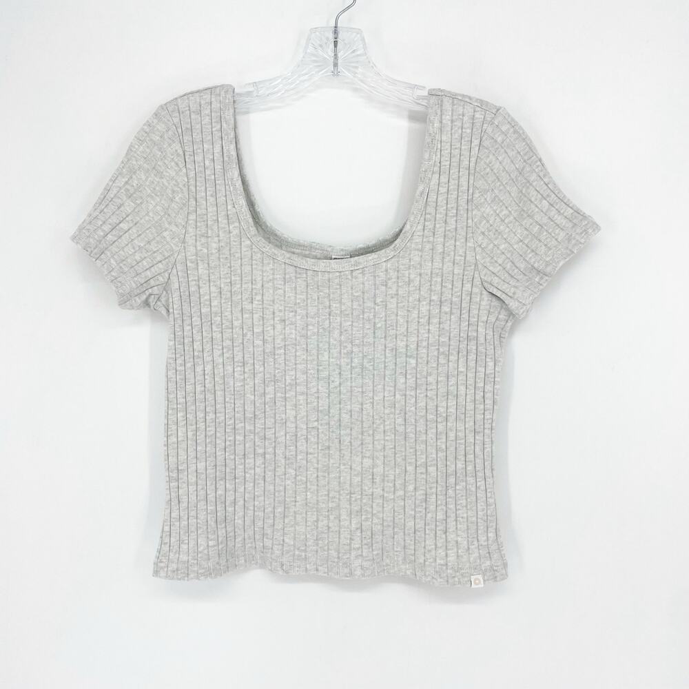 Old Navy Short Sleeve Ribbed Top Size Large
